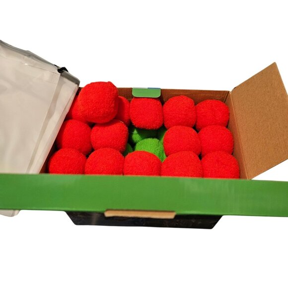 Splalash Water Balls Miaporrs 60 Count Reusable Soft Red & Green Foam Balls For - Picture 5 of 5